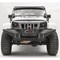 Fab Fours 07-18 WRANGLER JK FRONT FULL WIDTH GRUMPER MATTE BLACK GR1010-1 - alternate 1